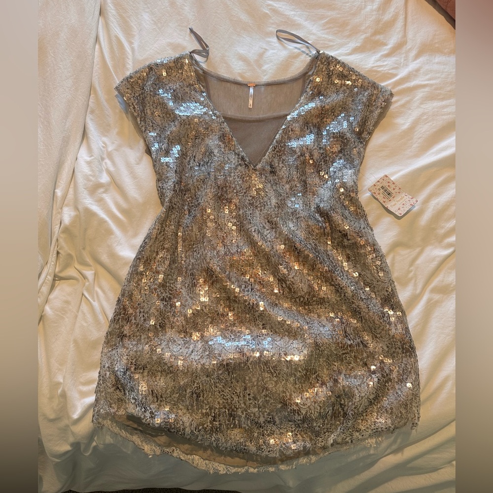 Free People Sequin Dress Size Small